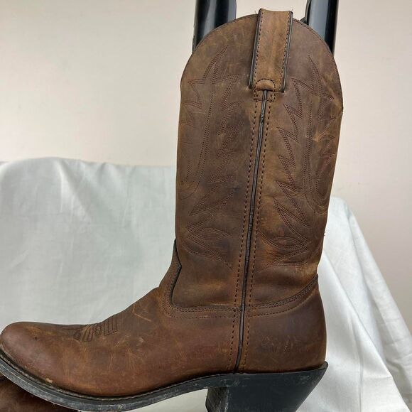 Durango Women's Boot RD4112 Tan Distress Leather Size 7.5 M - Picture 3 of 8
